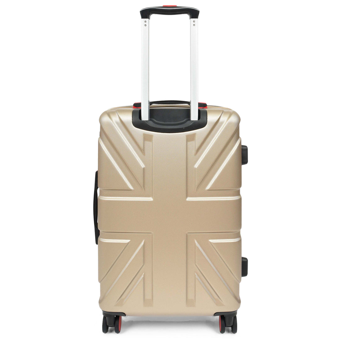Four Wheel Hard Shell Suitcase Union Jack