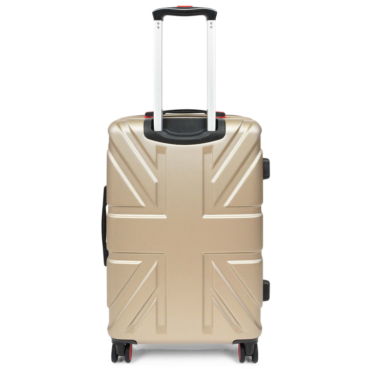 Four Wheel Hard Shell Suitcase Union Jack