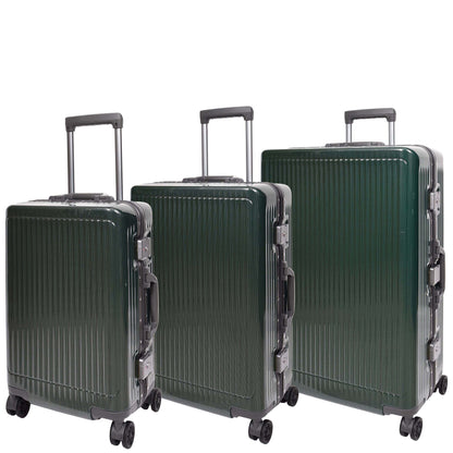 Four Wheel Suitcase Metal Frame Hard Shell Luggage Titan