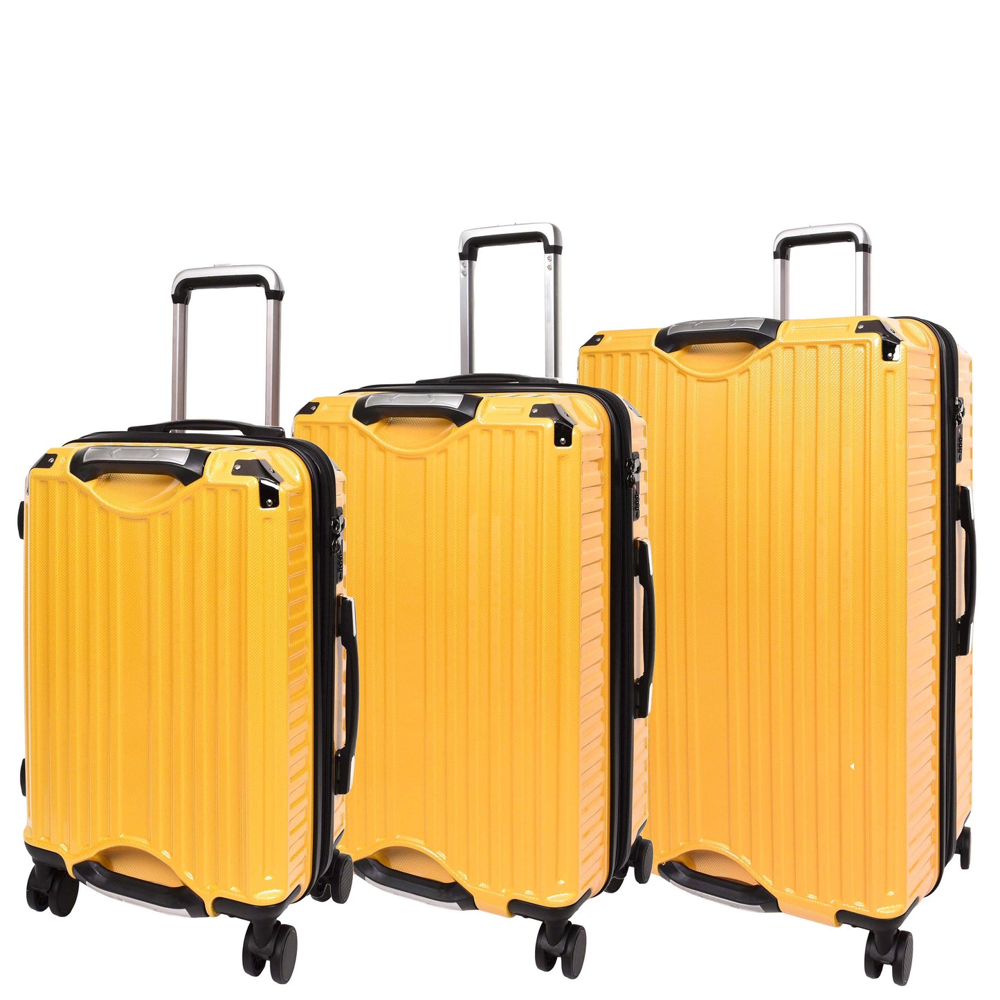 Four Wheel Suitcase Hard Shell Luggage Explorer