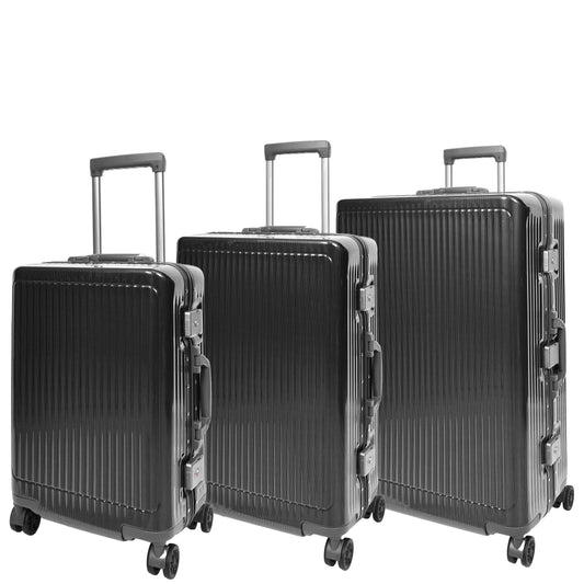 Four Wheel Suitcase Metal Frame Hard Shell Luggage Titan