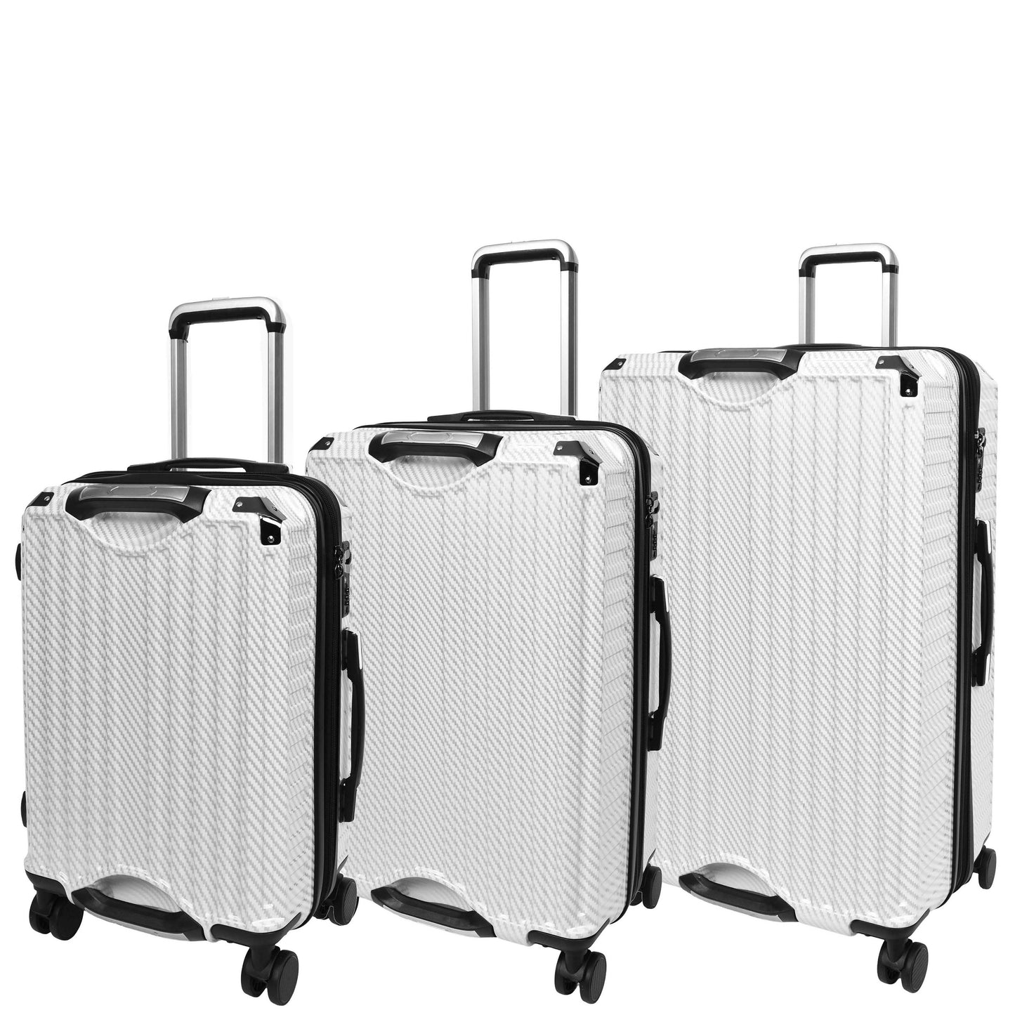 Four Wheel Suitcase Hard Shell Luggage Explorer