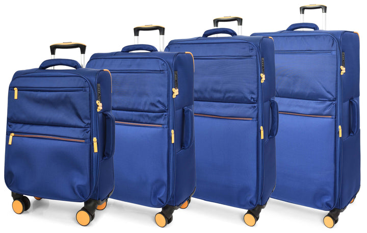 Soft Shell Suitcases Lightweight Expandable Travel Luggage with TSA Lock & 4 Wheels HOL-231