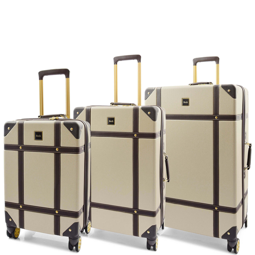 Four Wheel Hard Shell Classic Suitcase London