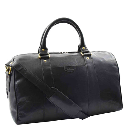 Classic Two Tone Weekend Bag Genoa Black 11