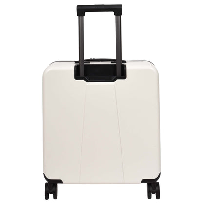 Four Wheeled Pilot Case Hard Shell Lightweight Cabin Bag Maverick White-2