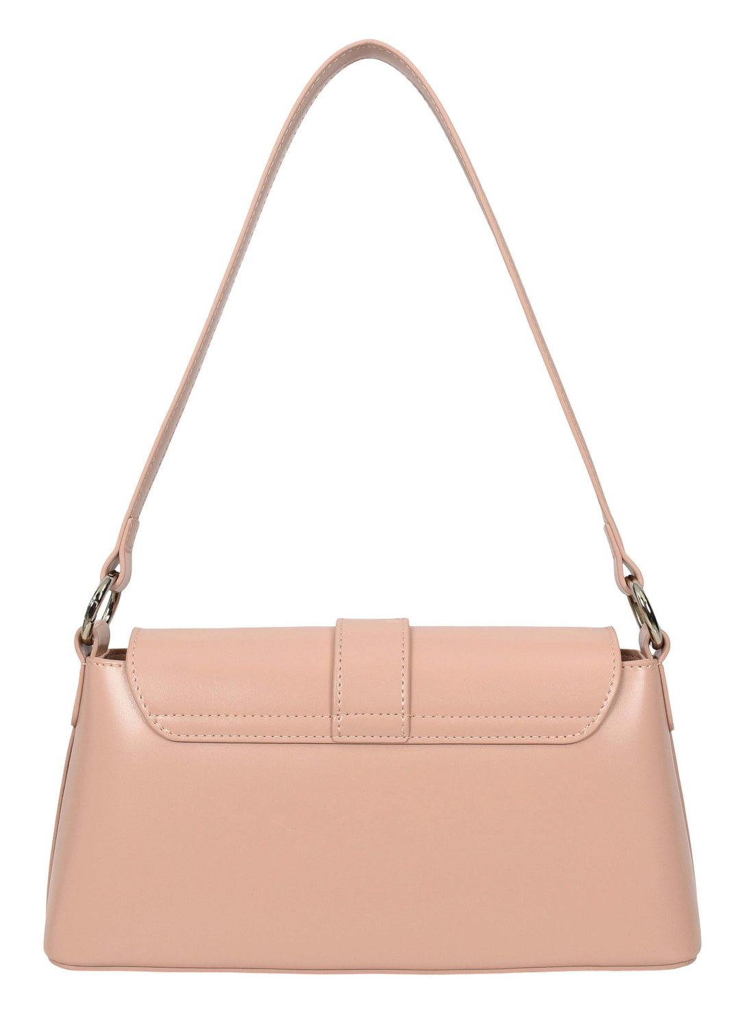 Women's Glazed Leather Small Handbag 2-in-1 Style Xyla Pink