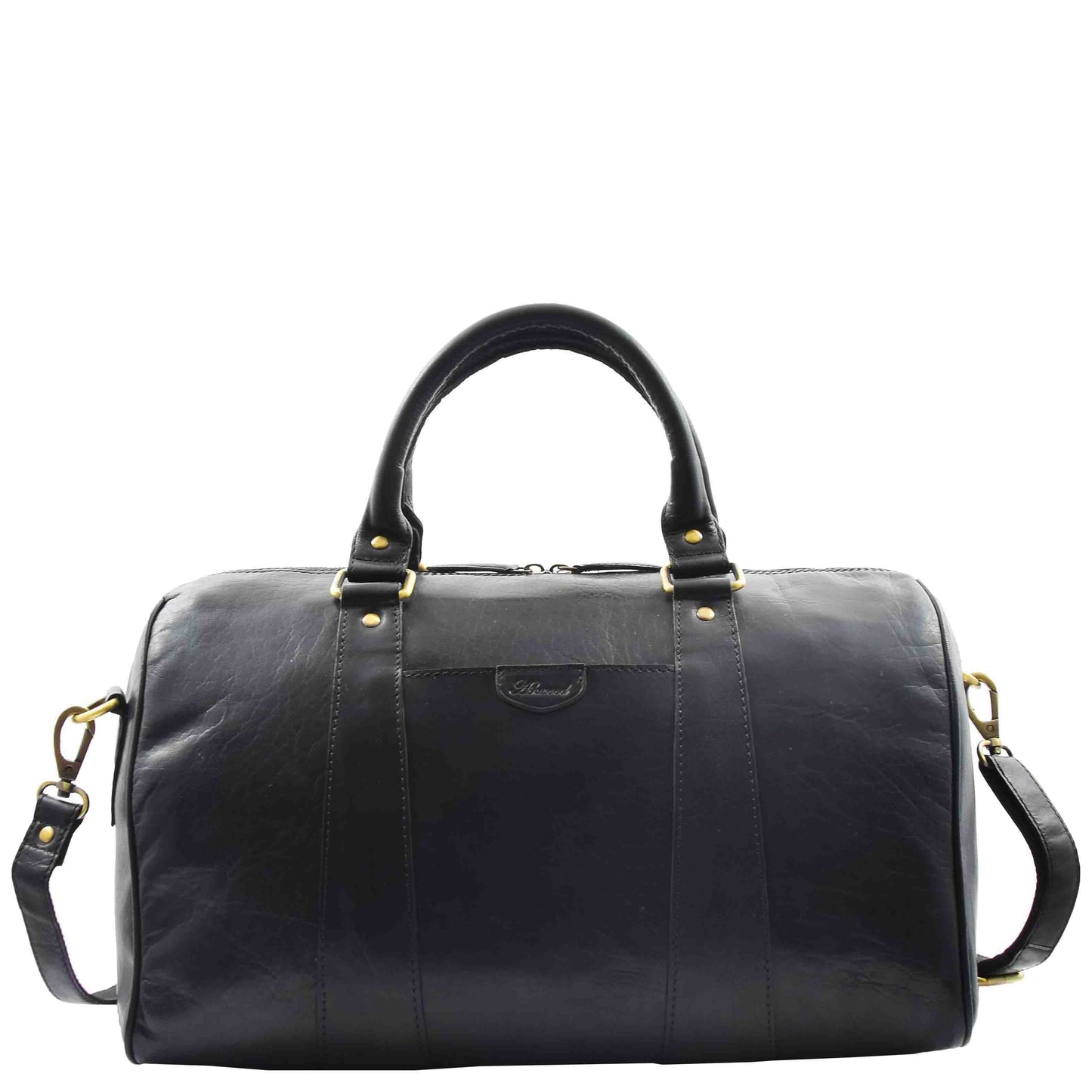 Classic Two Tone Weekend Bag Genoa Black 7