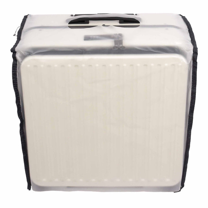 Four Wheeled Pilot Case Hard Shell Lightweight Cabin Bag Maverick White-7