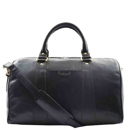 Classic Two Tone Weekend Bag Genoa Black 8