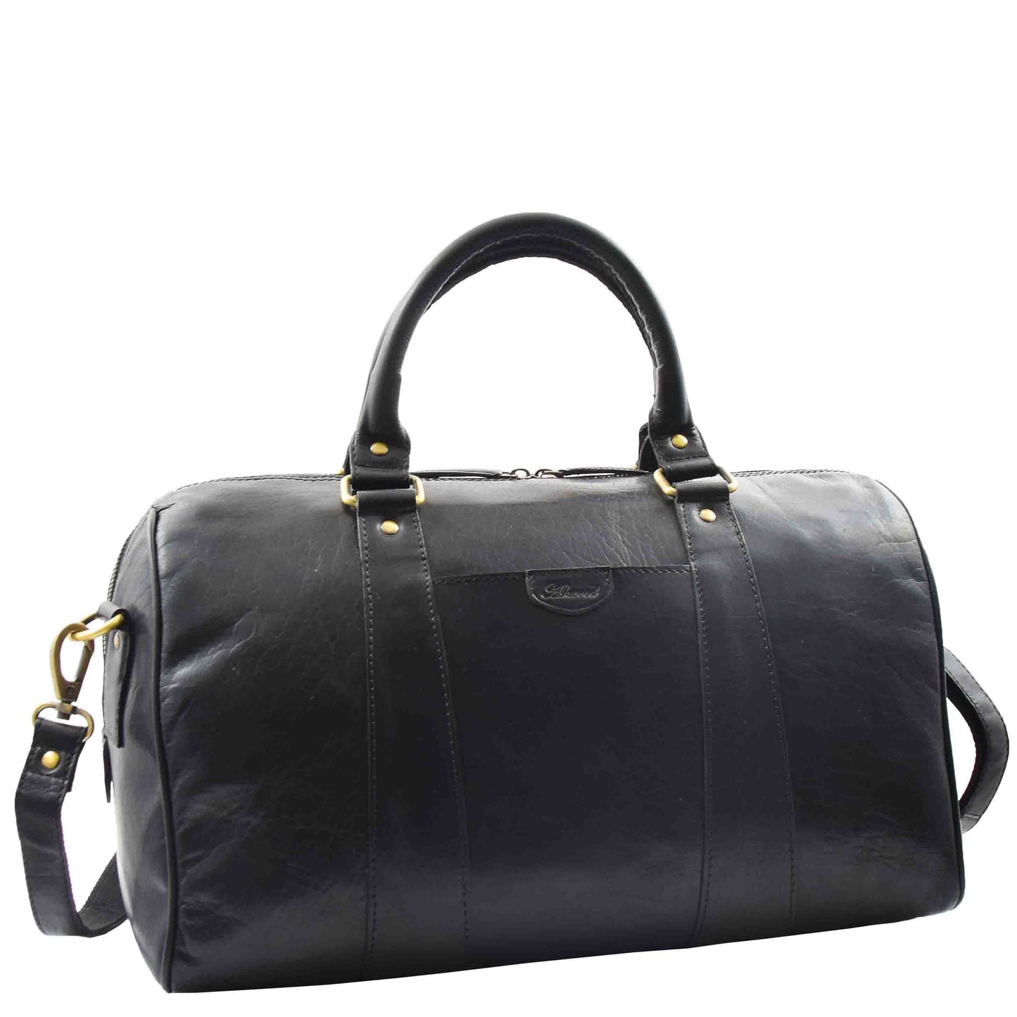 Classic Two Tone Weekend Bag Genoa Black 9