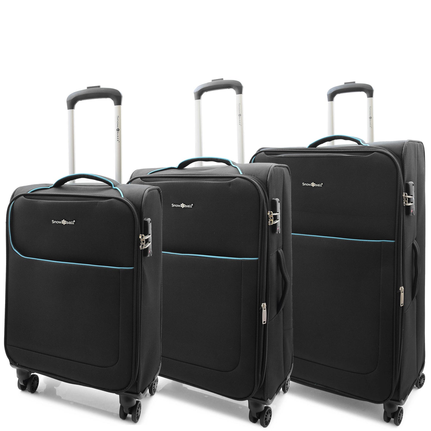 Four Wheel Suitcase Lightweight Soft Luggage HL22