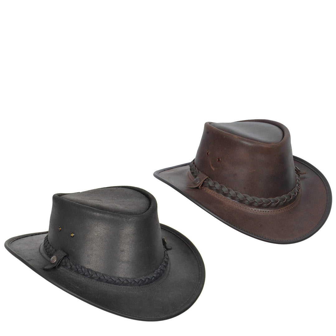 Wide Brim Leather Bush Hats Original Australian Bush Hat Leather