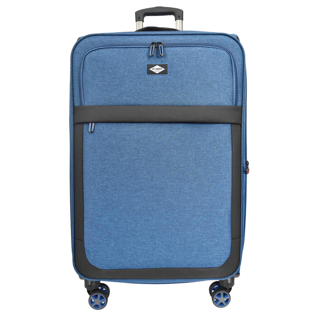 Soft Expandable Wheeled Luggage With Lock Nimbus Navy 2