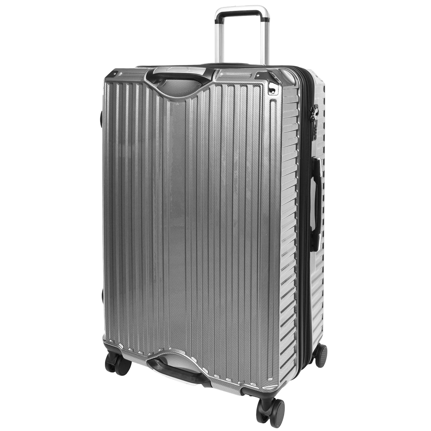 Four Wheel Suitcase Hard Shell Luggage Explorer