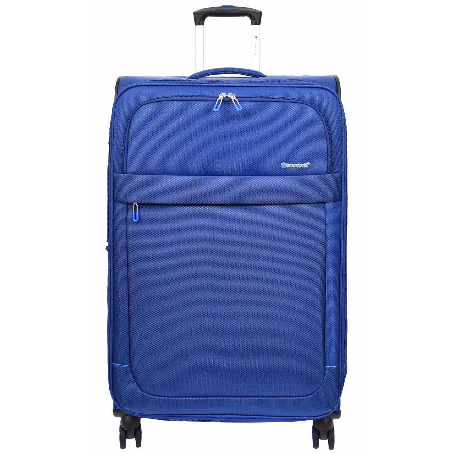 Navy Soft Suitcase 8 Wheel Spinner Expandable Luggage Quito 3