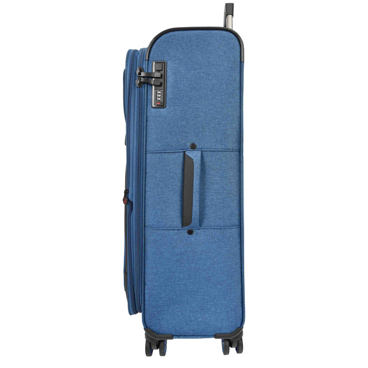 Soft Expandable Wheeled Luggage With Lock Nimbus Navy 4