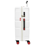 4 Wheel Spinner TSA Hard Travel Luggage Union Jack White 5