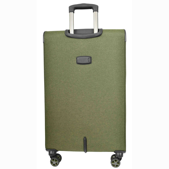 Soft Expandable Wheeled Luggage With Lock Nimbus Khaki 5