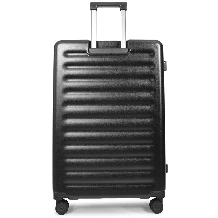 Four Wheel Suitcase Hard Shell Luggage Alaska Black