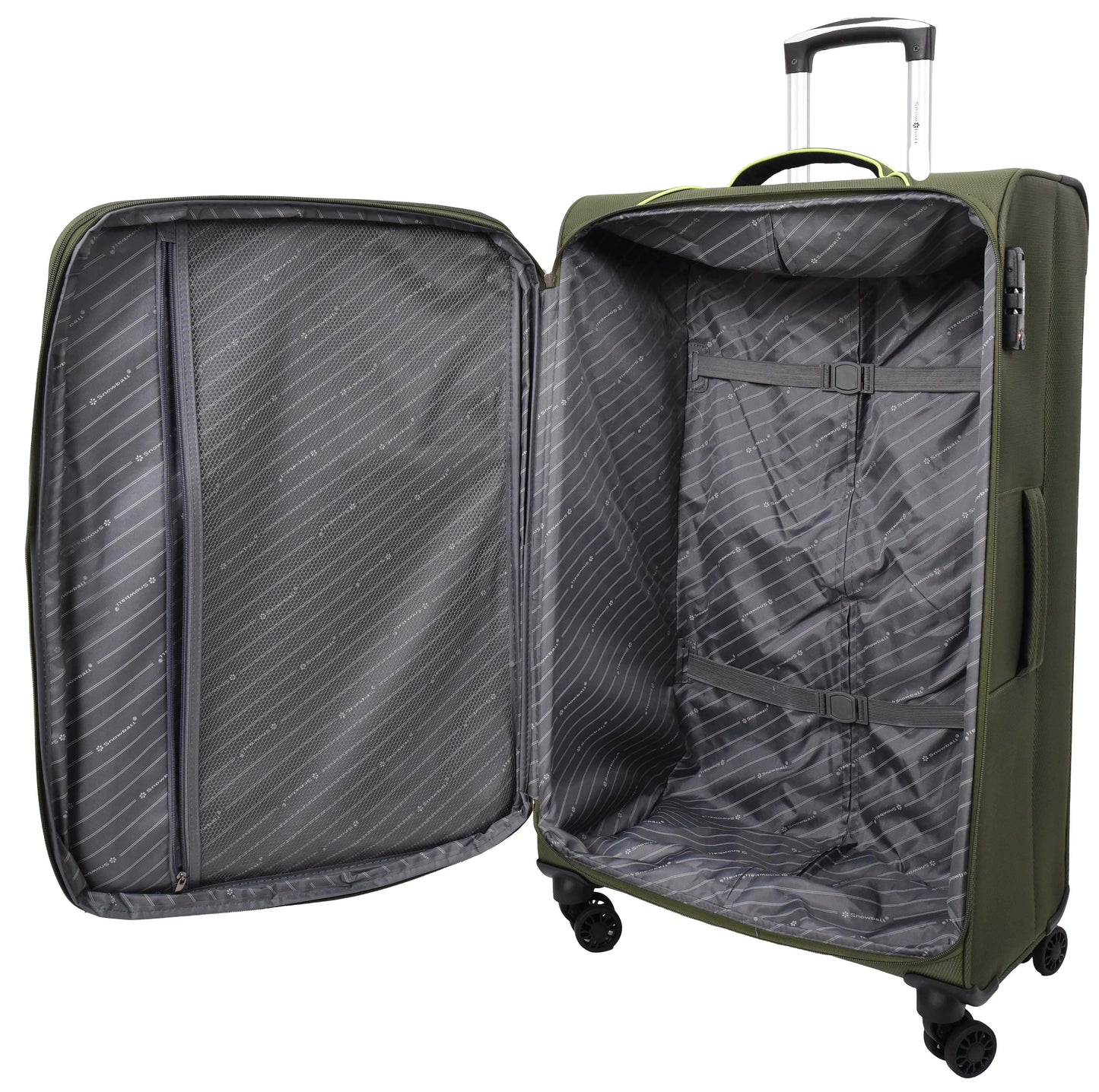 Four Wheel Suitcase Lightweight Soft Luggage HL22