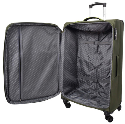 Four Wheel Suitcase Lightweight Soft Luggage HL22