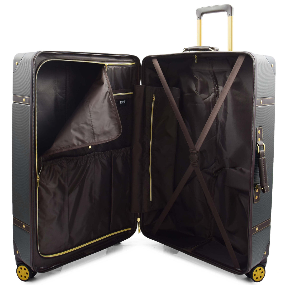 Four Wheel Hard Shell Classic Suitcase London