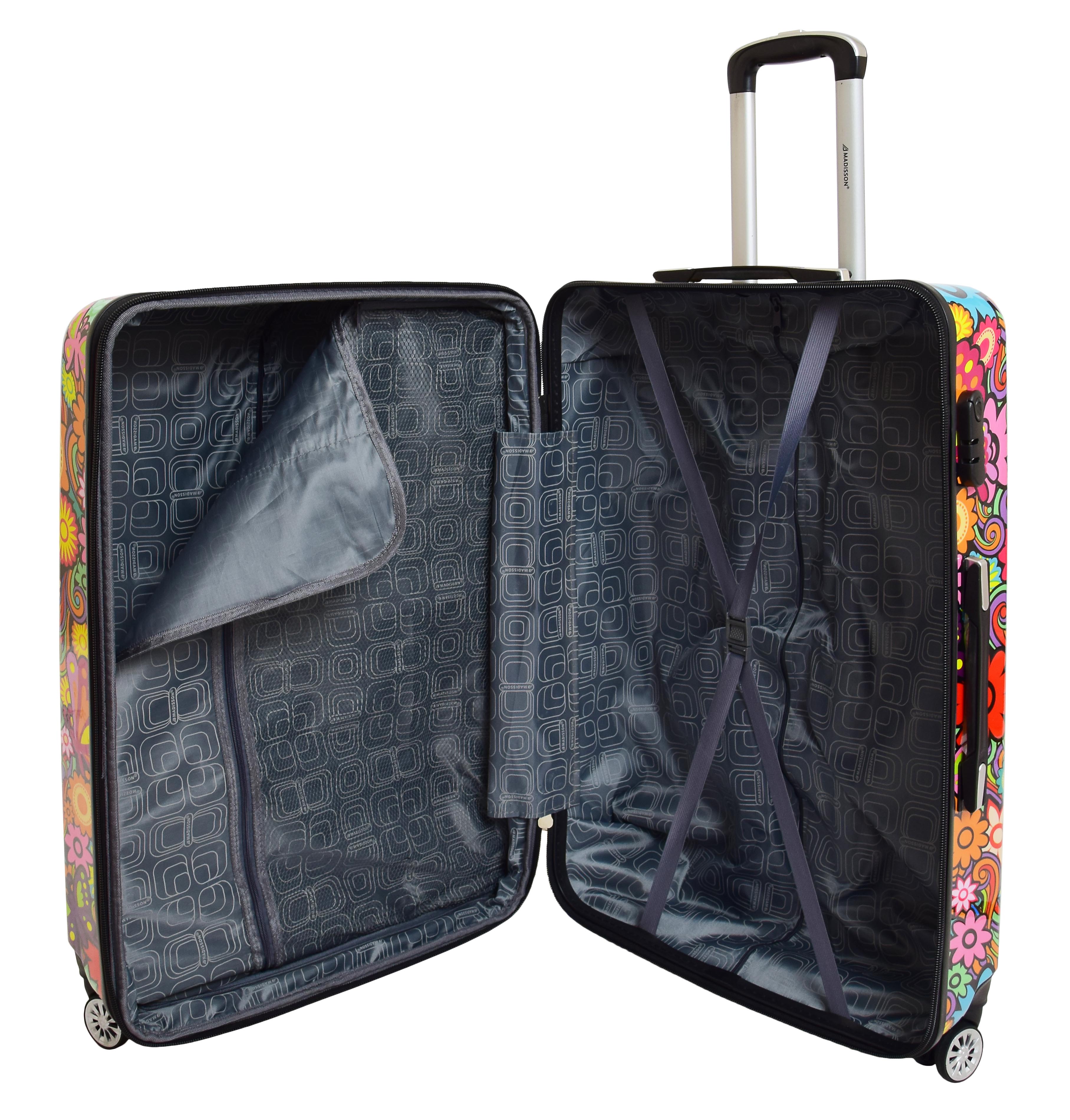 Patterned luggage online