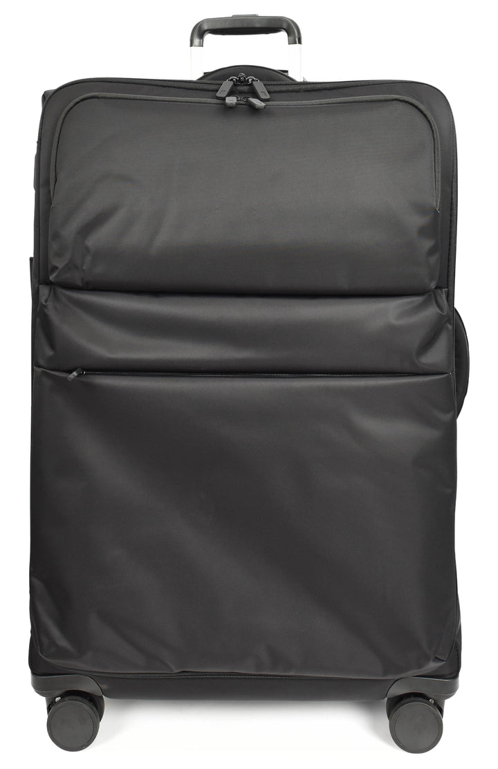 Soft Shell Luggage Suitcase with 8 Spinner Wheels, Lightweight Travel Trolley Bag - HOL-K71