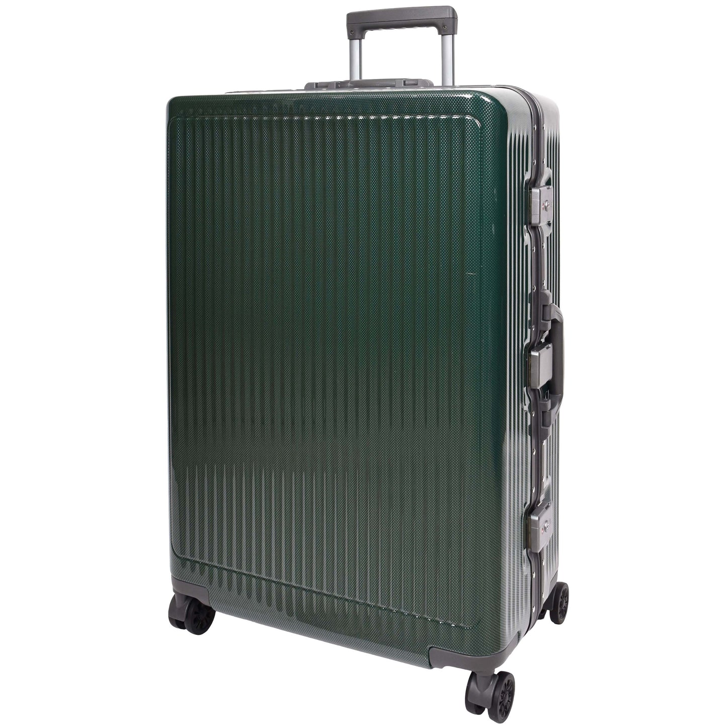 Four Wheel Suitcase Metal Frame Hard Shell Luggage Titan