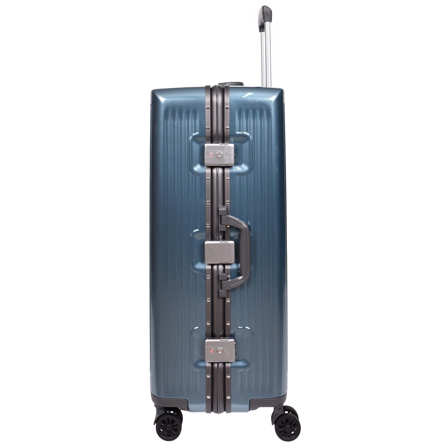 Four Wheel Suitcase Metal Frame Hard Shell Luggage Titan