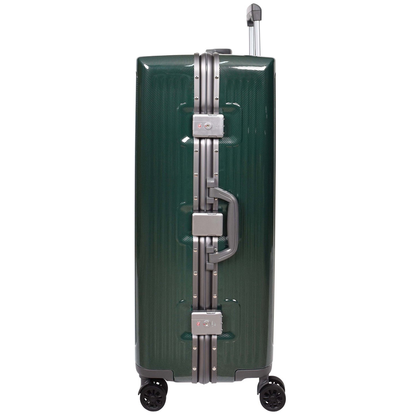 Four Wheel Suitcase Metal Frame Hard Shell Luggage Titan