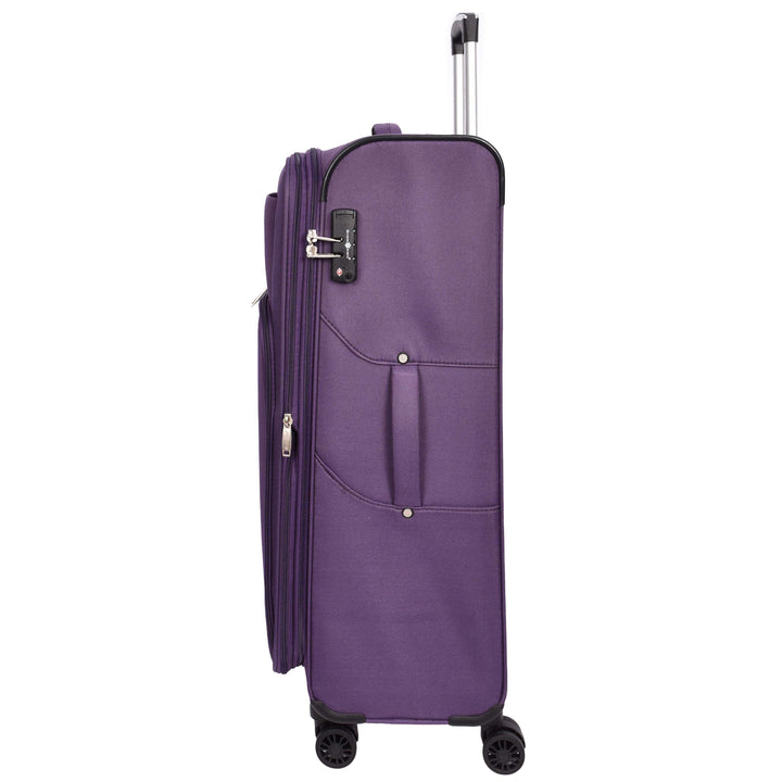 Four Wheel Lightweight Travel Suitcase Pokeno