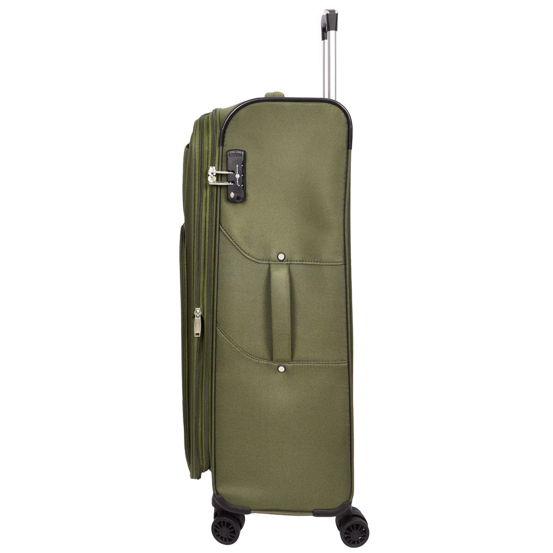 Four Wheel Lightweight Travel Suitcase Pokeno