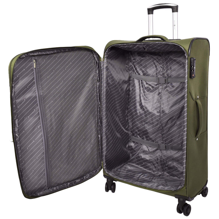 Four Wheel Lightweight Travel Suitcase Pokeno