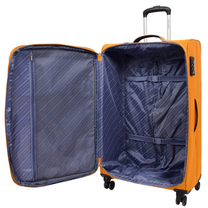 Four Wheel Suitcase Lightweight Soft Luggage HL22