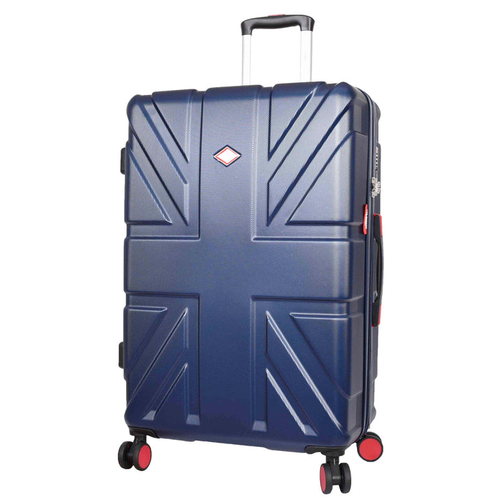 Four Wheel Hard Shell Suitcase Union Jack