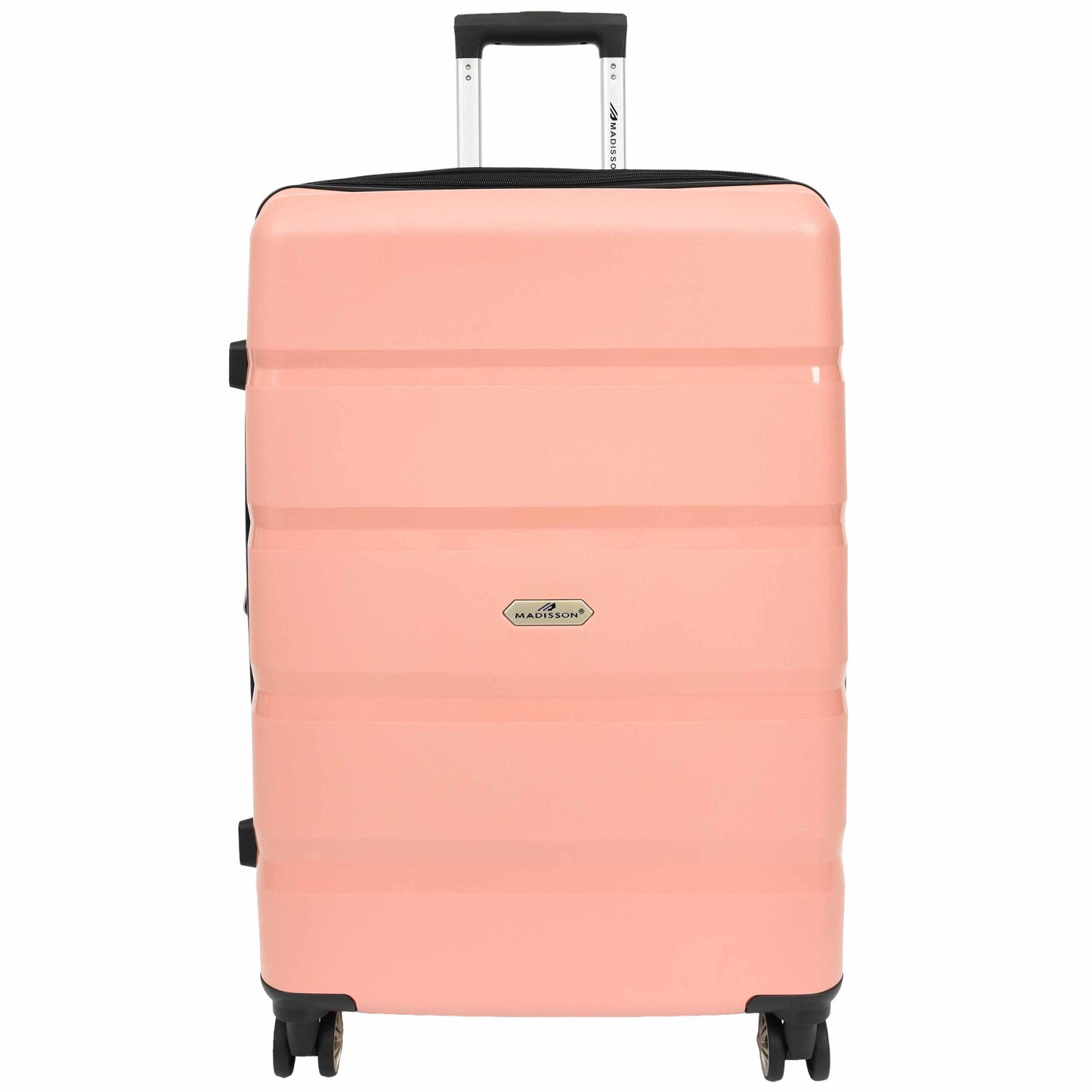 PP Hard Shell Luggage Expandable Four Wheel Suitcases Cygnus Rose Gold 2