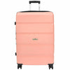 PP Hard Shell Luggage Expandable Four Wheel Suitcases Cygnus Rose Gold 2