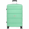 PP Hard Shell Luggage Expandable Four Wheel Suitcases Cygnus Lime 2