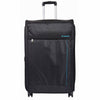 Soft 8 Wheel Spinner Expandable Luggage Malaga Black 2