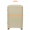 Expandable Wheeled Suitcases Solid Hard Shell PP Luggage Champagne Titania 3