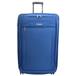 Four Wheel Suitcases Lightweight Soft Expandable Luggage Cosmic Blue 2