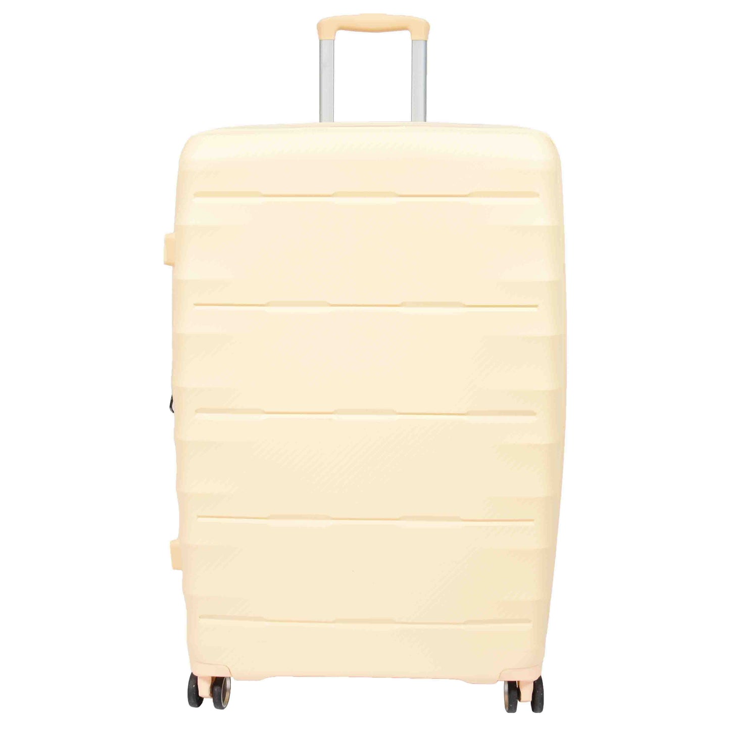 8 Wheeled Expandable ABS Luggage Miyazaki Off White 3