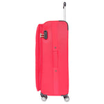 Soft 8 Wheel Spinner Expandable Luggage Malaga Red 4