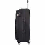 Soft 8 Wheel Spinner Expandable Luggage Malaga Black 3