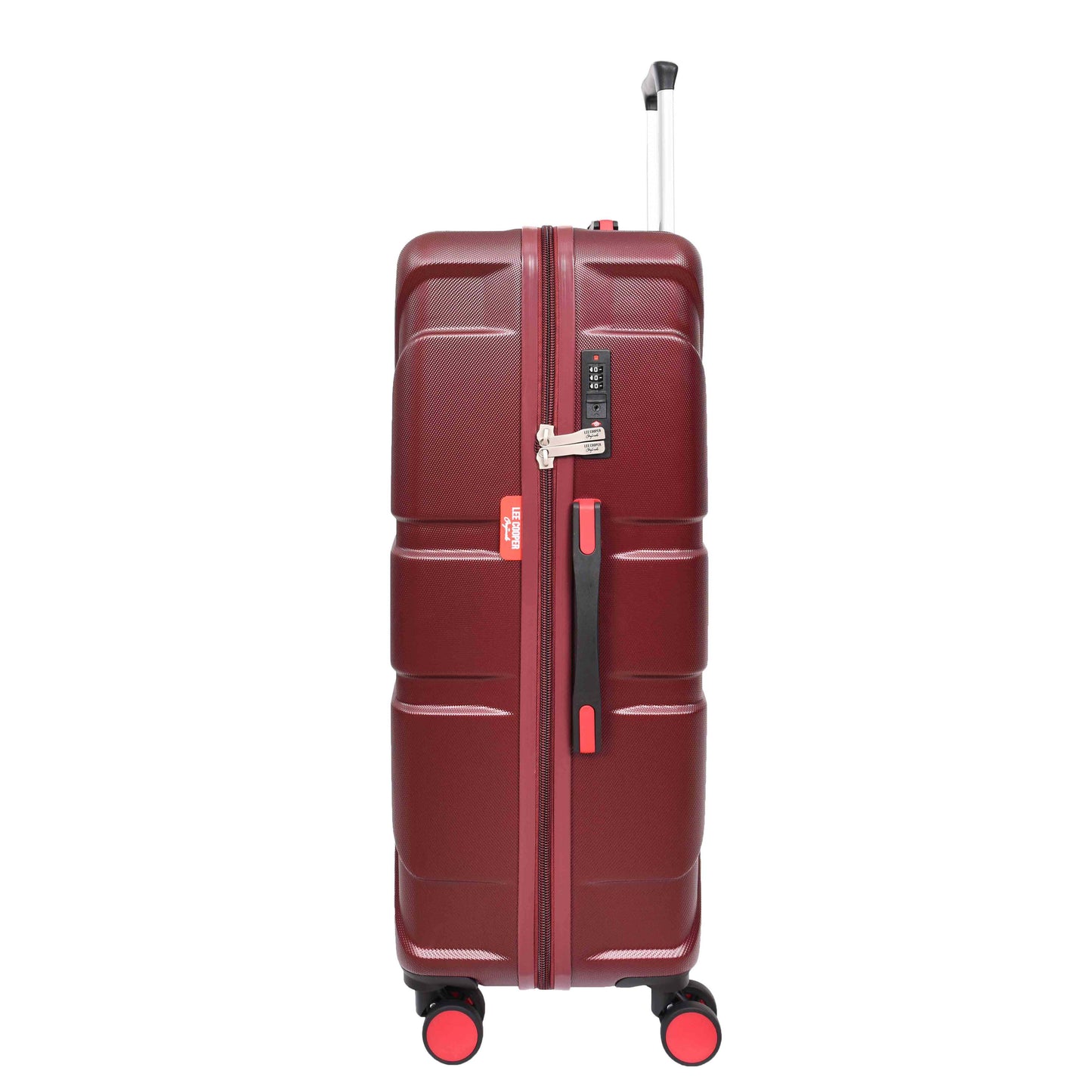 4 Wheel Spinner TSA Hard Travel Luggage Union Jack Wine large-2