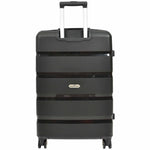 PP Hard Shell Luggage Expandable Four Wheel Suitcases Cygnus 3