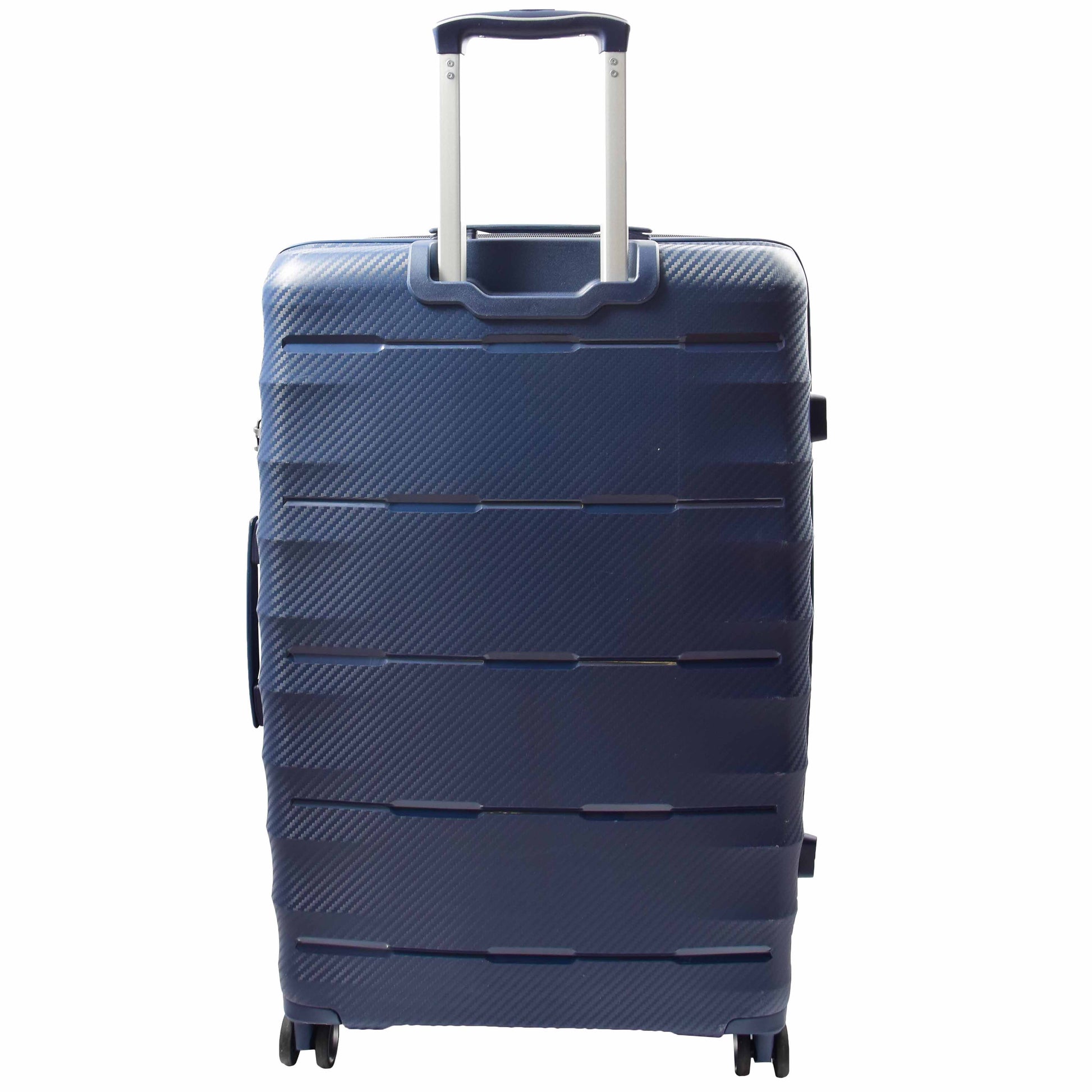 8 Wheeled Expandable ABS Luggage Miyazaki Navy 4