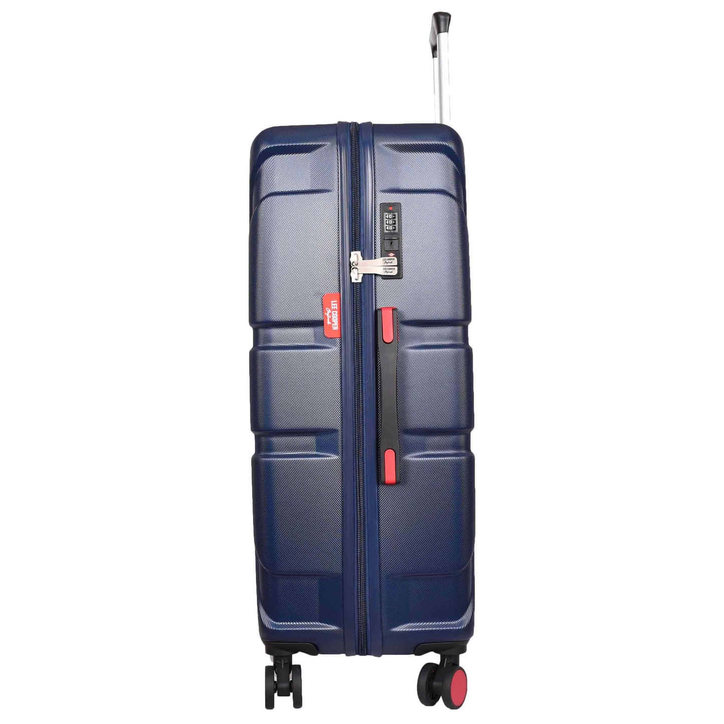 4 Wheel Spinner TSA Hard Travel Luggage Union Jack Navy large-2